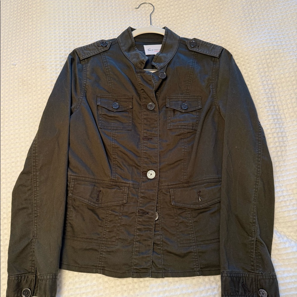 Vince Camuto Army Green Jacket
